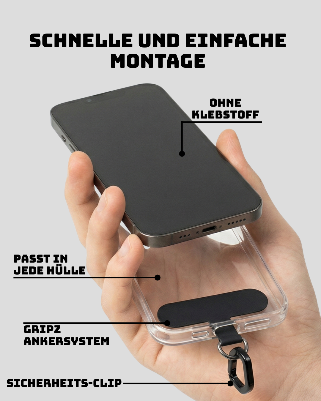 Gripz Handysicherung