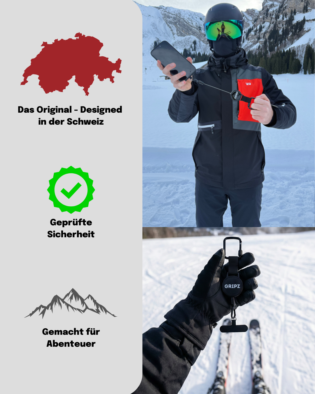 Gripz Handysicherung