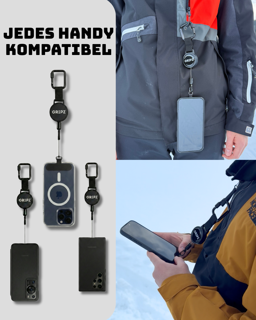 Gripz Handysicherung